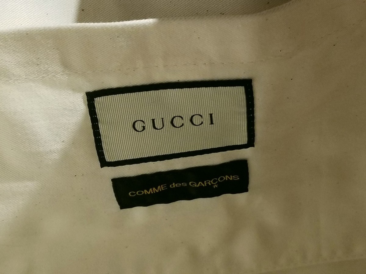 COMME des GARCONS GUCCI フローラル柄PVCトートバッグ コムデギャルソン グッチ_画像3