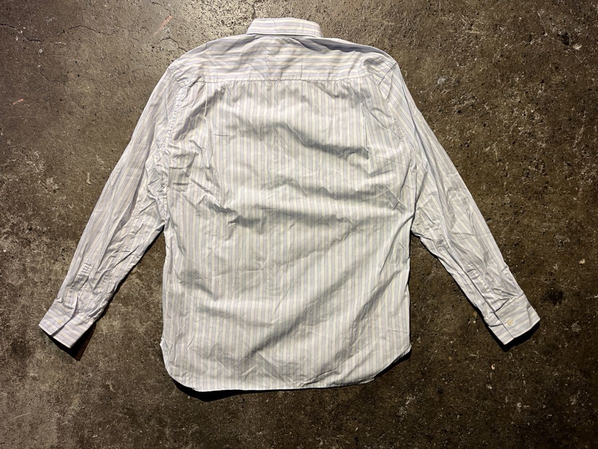 COMME des GARONS SHIRT 09AW プリント加工 パターン切替シャツ コムデギャルソンシャツ 2009AW W17028 XS_画像2