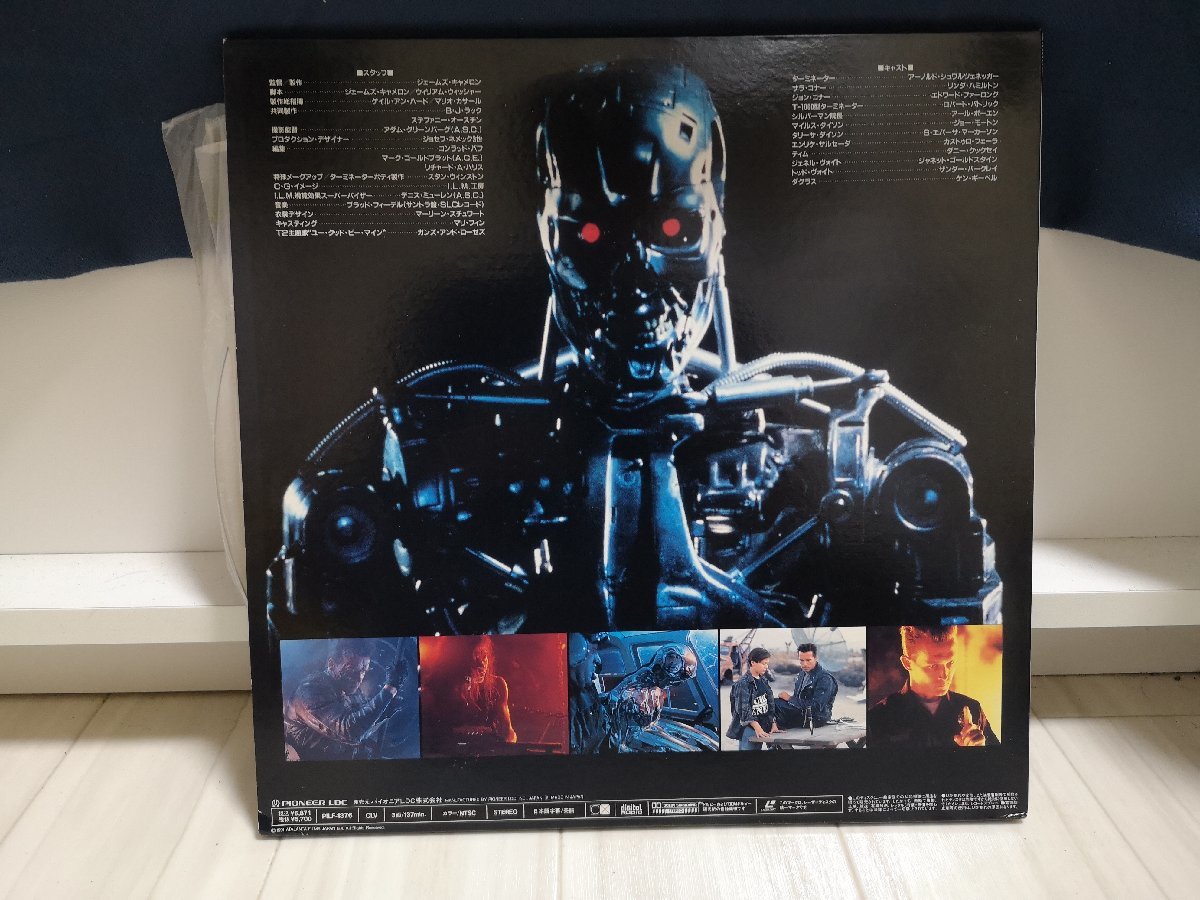 #5000 jpy and more free shipping!! laser disk PILF-1376 Terminator 2( video version tv size ) ld 175LP12NT