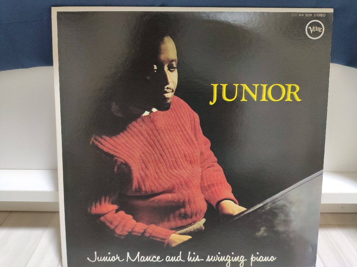 ■3点以上で送料無料!! JAZZ/ジャズ JUNIOR MANCE AND HIS SWINGING PIANO/ジュニア・マンス MV2059 16LP12NT_画像1