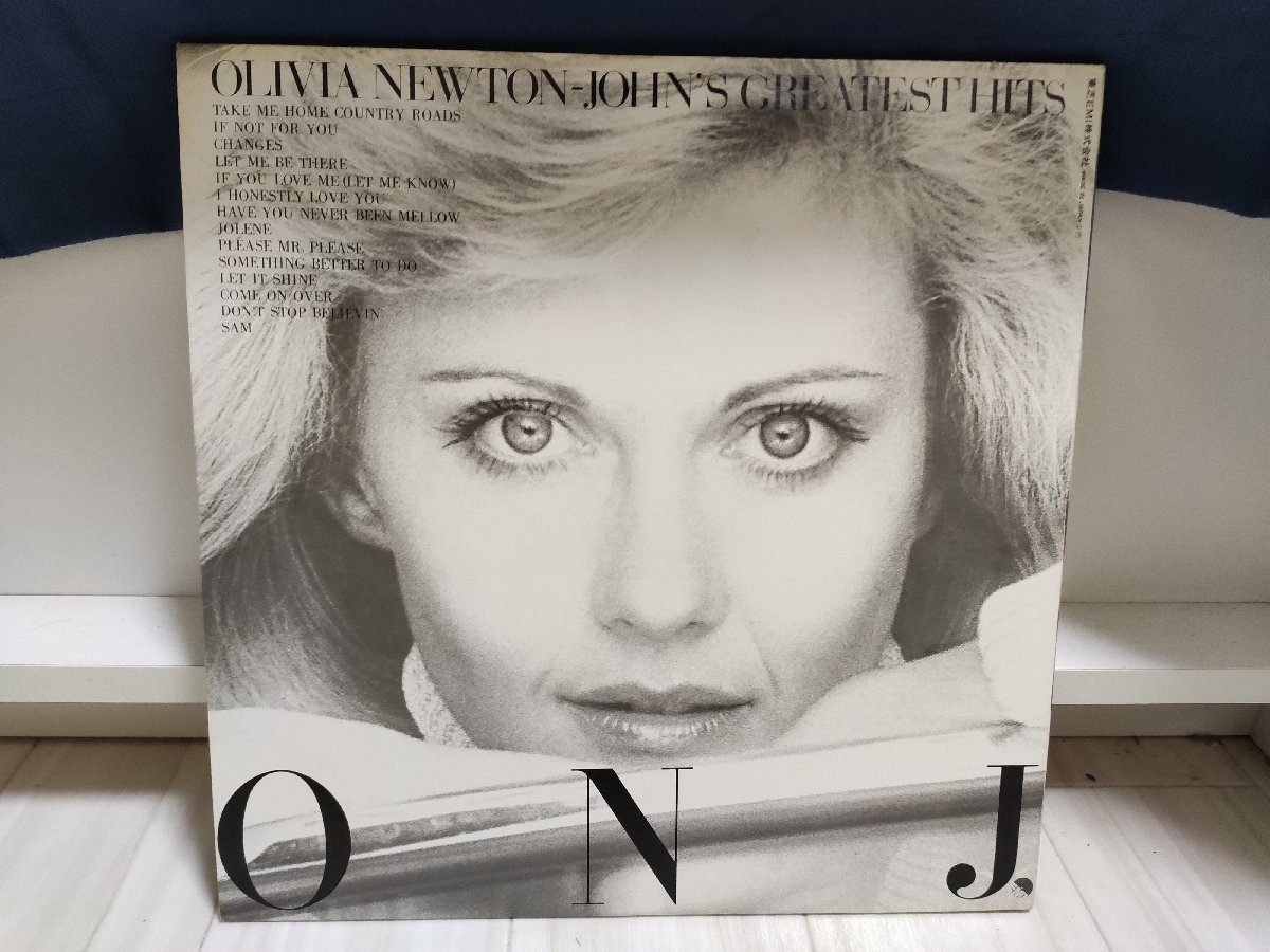 ■5000円以上で送料無料！ポップス 国内盤 EMS-80960 OLIVIA NEWTON-JOHNS GREATEST HITS 69LP6NT_画像2