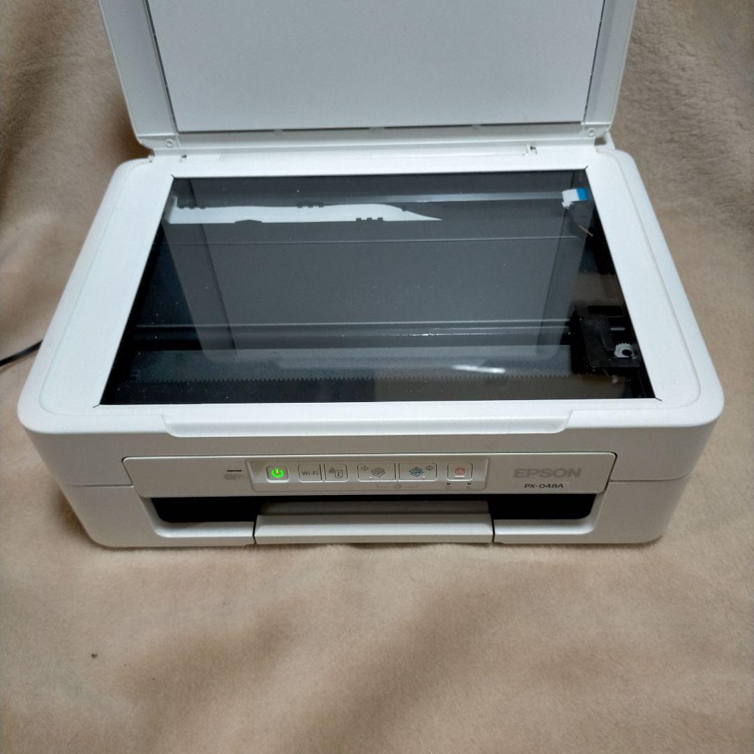 ジャンク品EPSON PX-048A インクジェットプリンタ 複合機黒は出 ジャンク品EPSON PX-048A インクジェットプリンタ 複合機黒は出