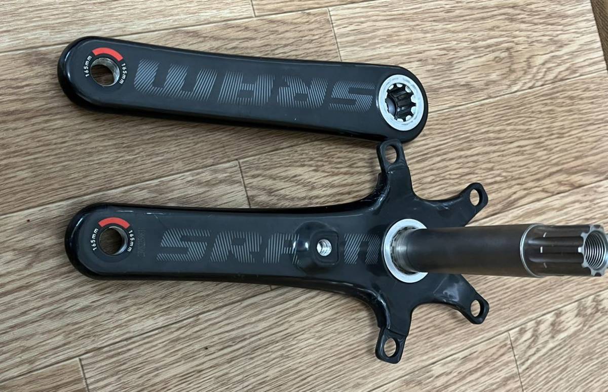 SRAM Red22 165mm クランク 中古品_画像5