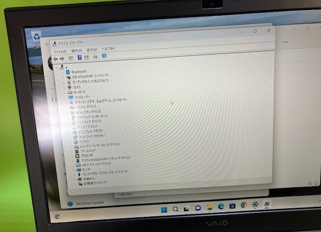 難あり　画面にちらつきあり　VAIO Core i5 6200U 2.3GHz Memory 4GB SSD 128GB Windows 11 Pro 22H2_画像6