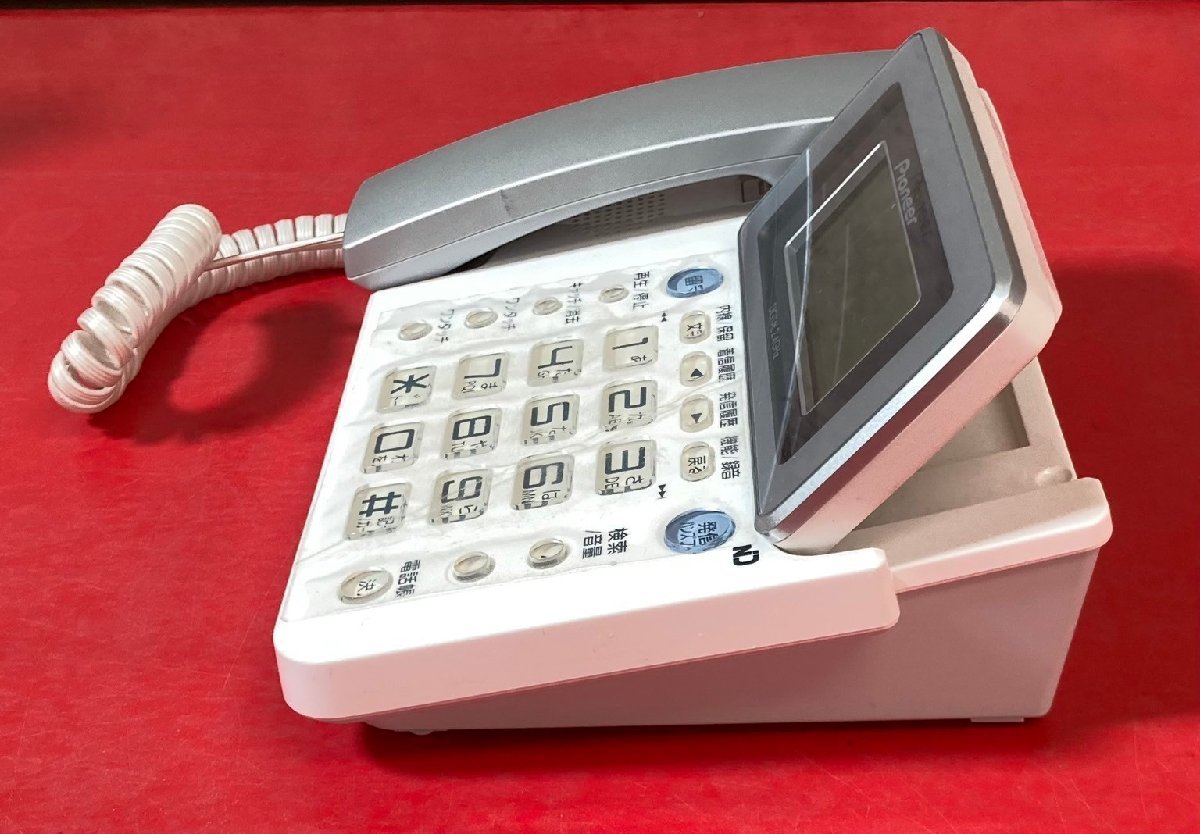 1円～　Pioneer　コードレス　留守番　電話機　TF-AD5230　+　子機 2台　現状品　(通電可) / パイオニア_画像3