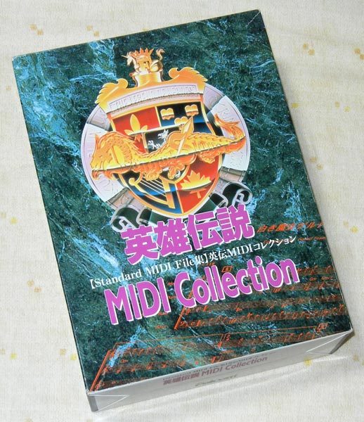 即決】レア！ 英雄伝説 MIDI コレクション CD-DA収録_画像2