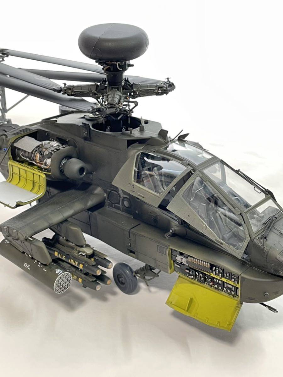 タコム 1/35 AH-64D アパッチ ロングボウ 塗装済み完成品 ヘリコプター_画像6