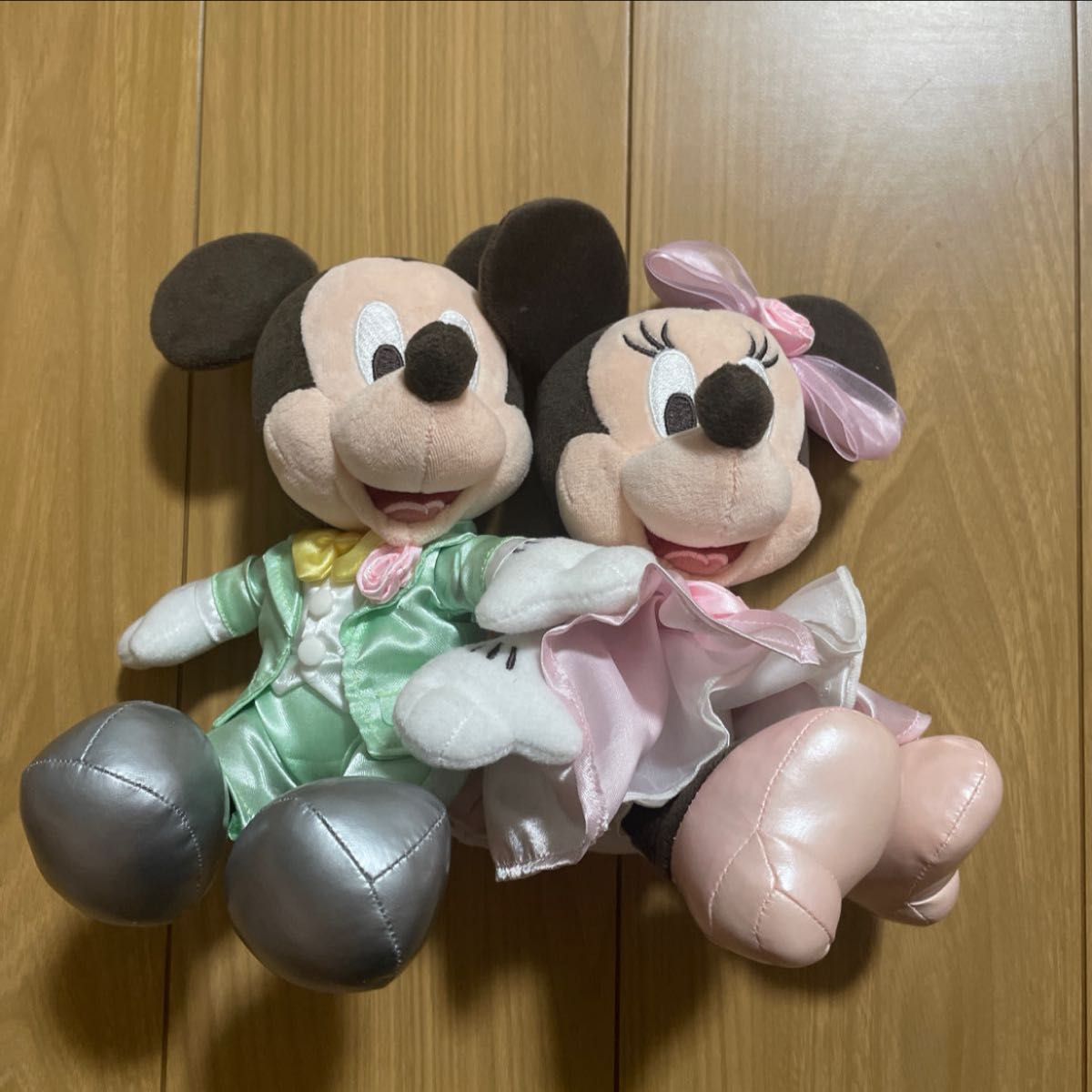 ディズニー ミッキー＆ミニー ぬいぐるみ ウェディング  