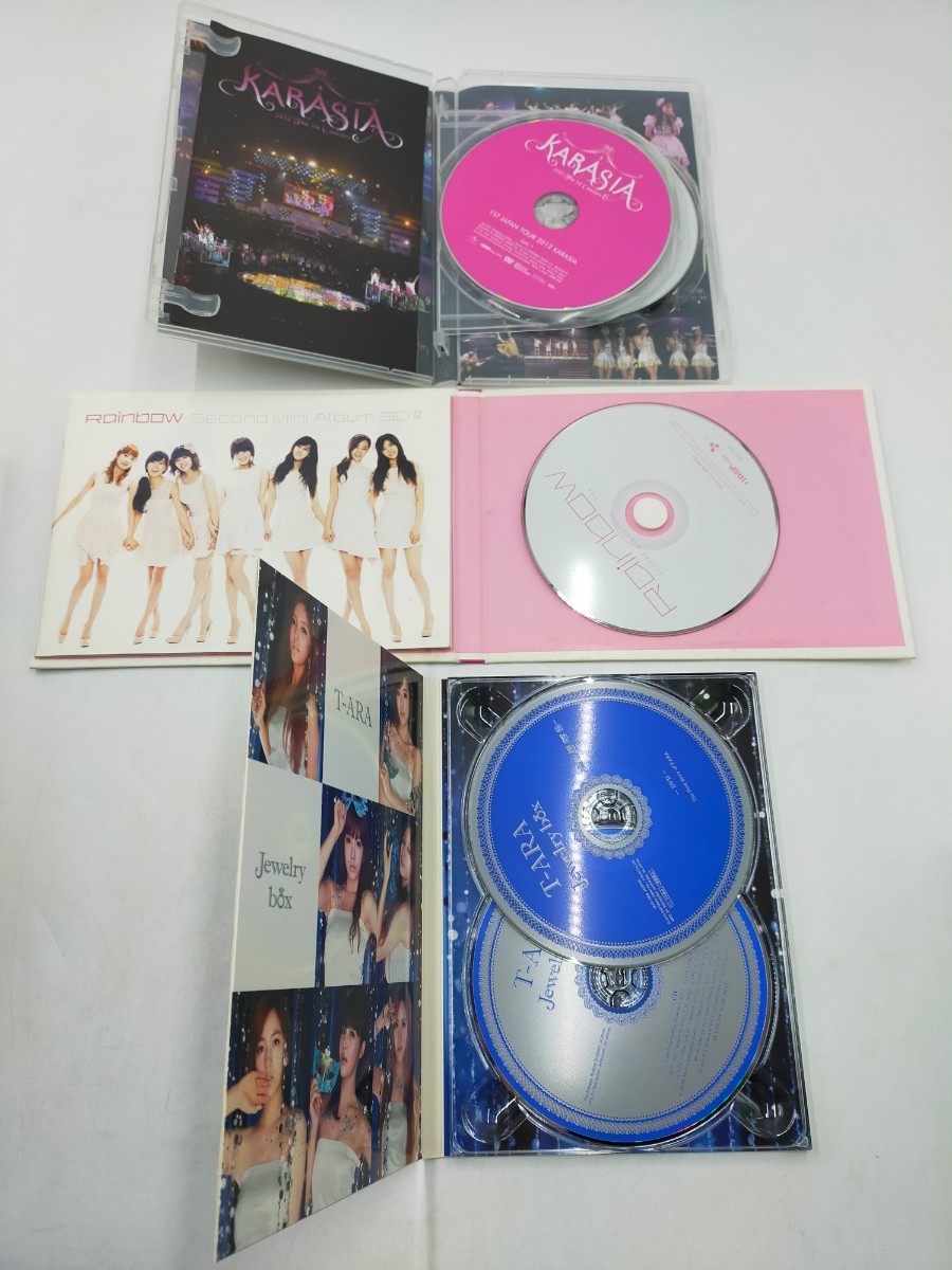 ☆K-POP 韓流アイドル DVDまとめ４枚 Rainbow T-ARA KARA NMIXX ※動作未確認_画像2