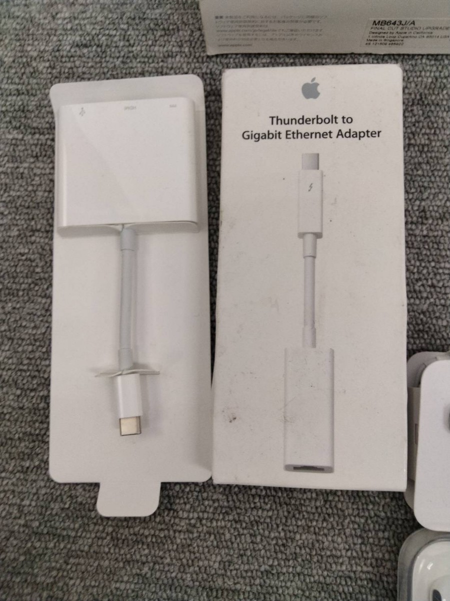 ☆ Apple マウス キーボード アップル イヤホン USB アップル製品おまとめ まとめ_画像2