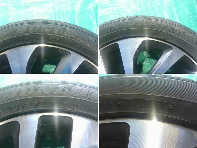 ★トヨタ NHP170 NSP170 170系 シエンタ 純正 16インチ 6J＋45 PCD100 5H ハブφ54 195/50R16 タイヤホイール 4本セット 個人宅配送不可_画像10