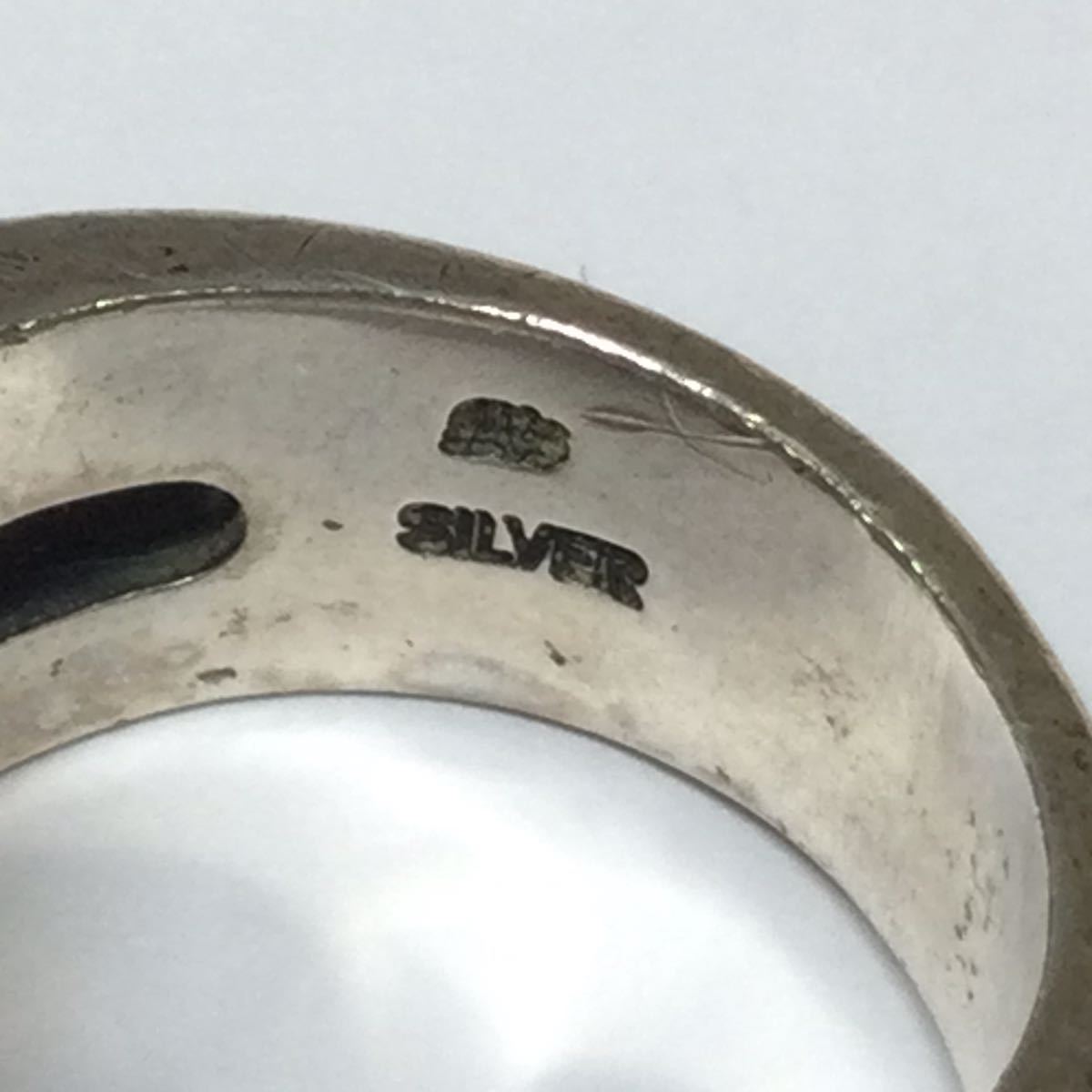 ＆【M's collection/エムズコレクション】シルバー925 リング 指輪 L-645 SILVER SLV メンズ アクセサリー モード 約19号_画像7