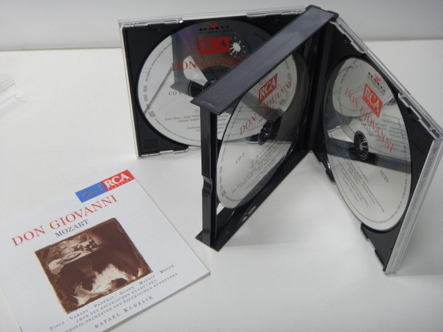 【510】☆3CD☆Mozart:Don Giovanni :Rafael Kubelik/Bavarian Radio Symphony Orchestra ☆_画像5