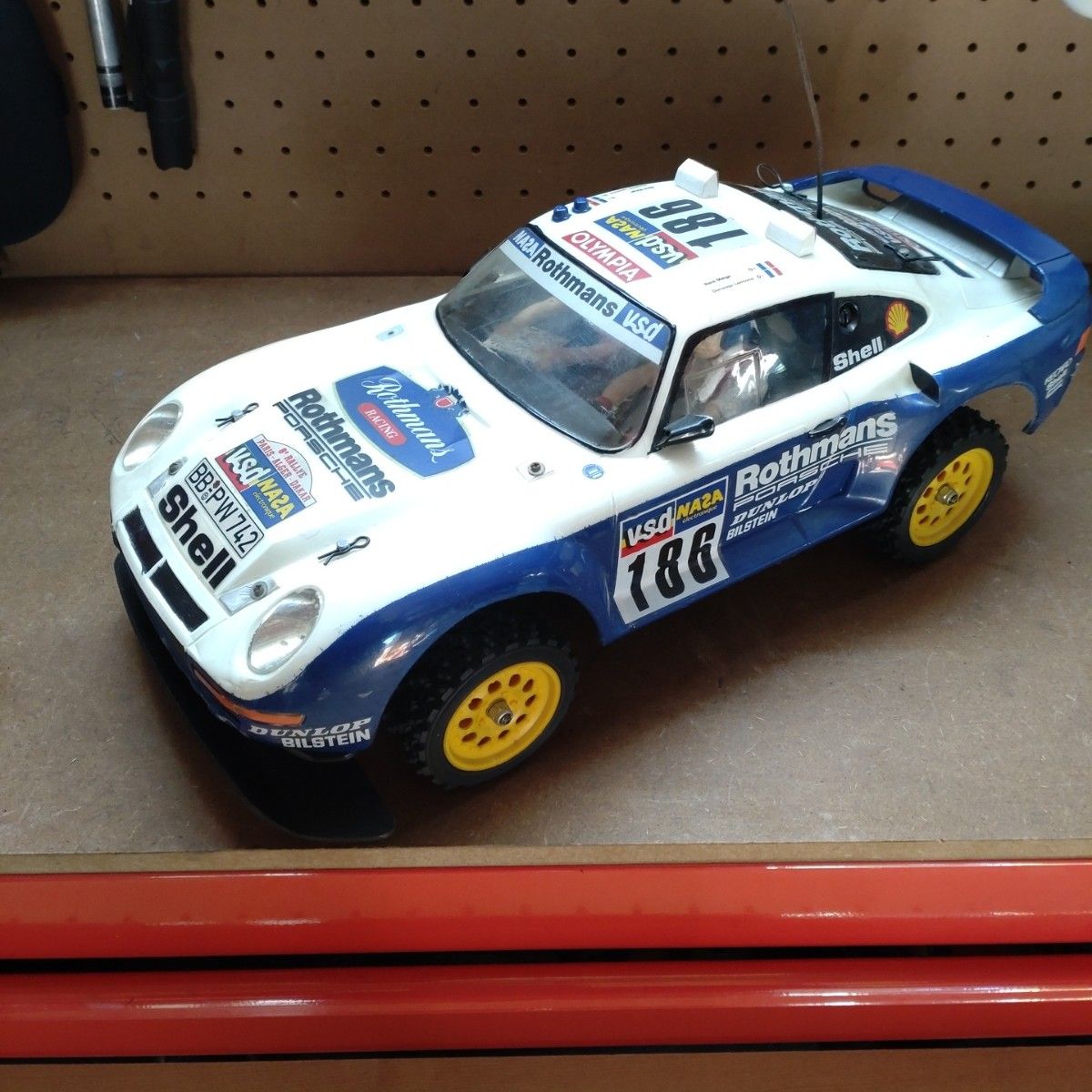 1/12 タミヤ 当時物 ポルシェ 959 パリダカールラリー ラジコン 1/12 タミヤ 当時物 ポルシェ 959 パリダカールラリー ラジコン
