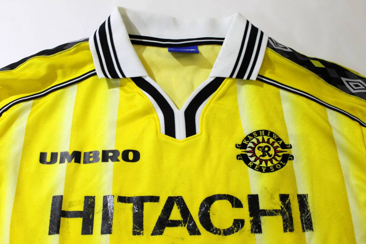 難あり UMBRO◇柏レイソル◇1999-00年 長袖 (H) #12 ユニフォーム:O-XO 