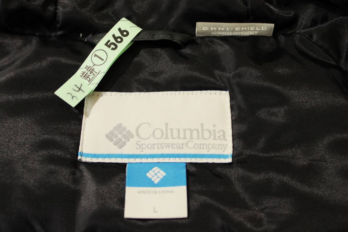 ◆Columbia コロンビア◆PM5311 水玉ドット&迷彩 中綿 ヒートアップザハイクジャケット:L