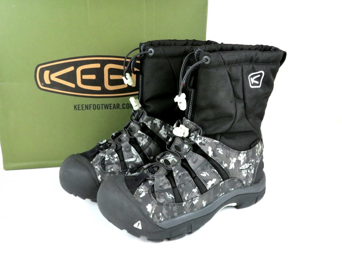 KEEN キーン WINTERPORTⅡBOOKTREE CAMO/MIDNIGHT NAVY トレッキングシューズ 登山 アウトドア ブーツ メンズ 28cm 箱付き 1030-014_画像1