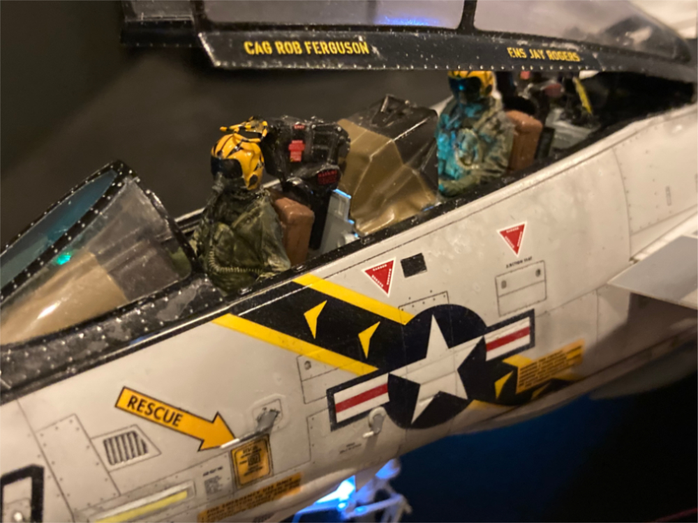 タミヤ 1/48 F-14A トムキャット(TOMCAT) 電動電飾完成品_画像2