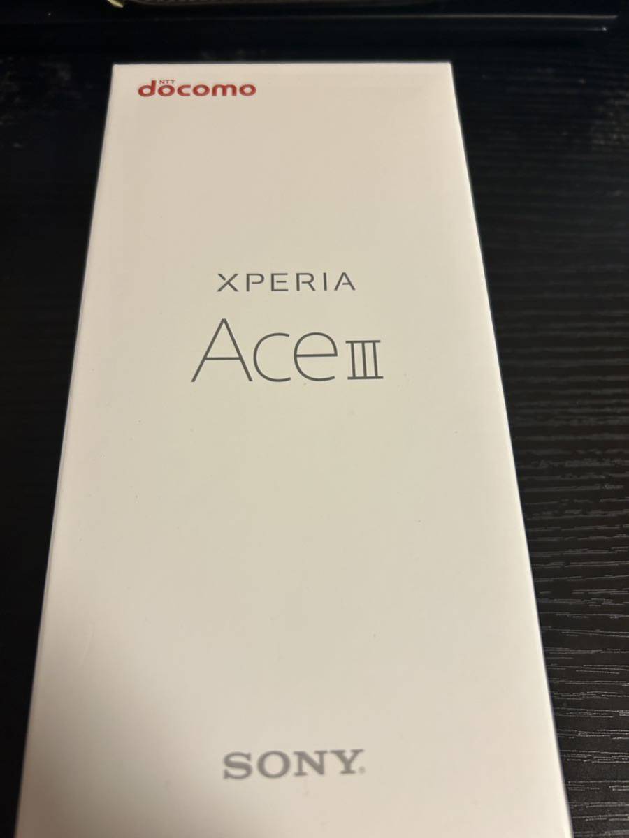 Xperia Ace Ⅲ SO-53C Black SIMフリー