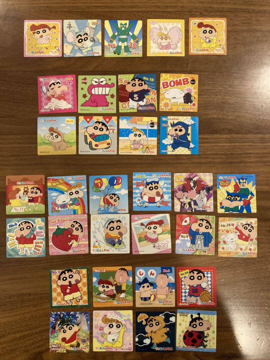 クレヨンしんちゃん チョコビ シール 33種 2006〜2009 キラあり クレヨンしんちゃん チョコビ シール 33種 2006〜2009 キラあり