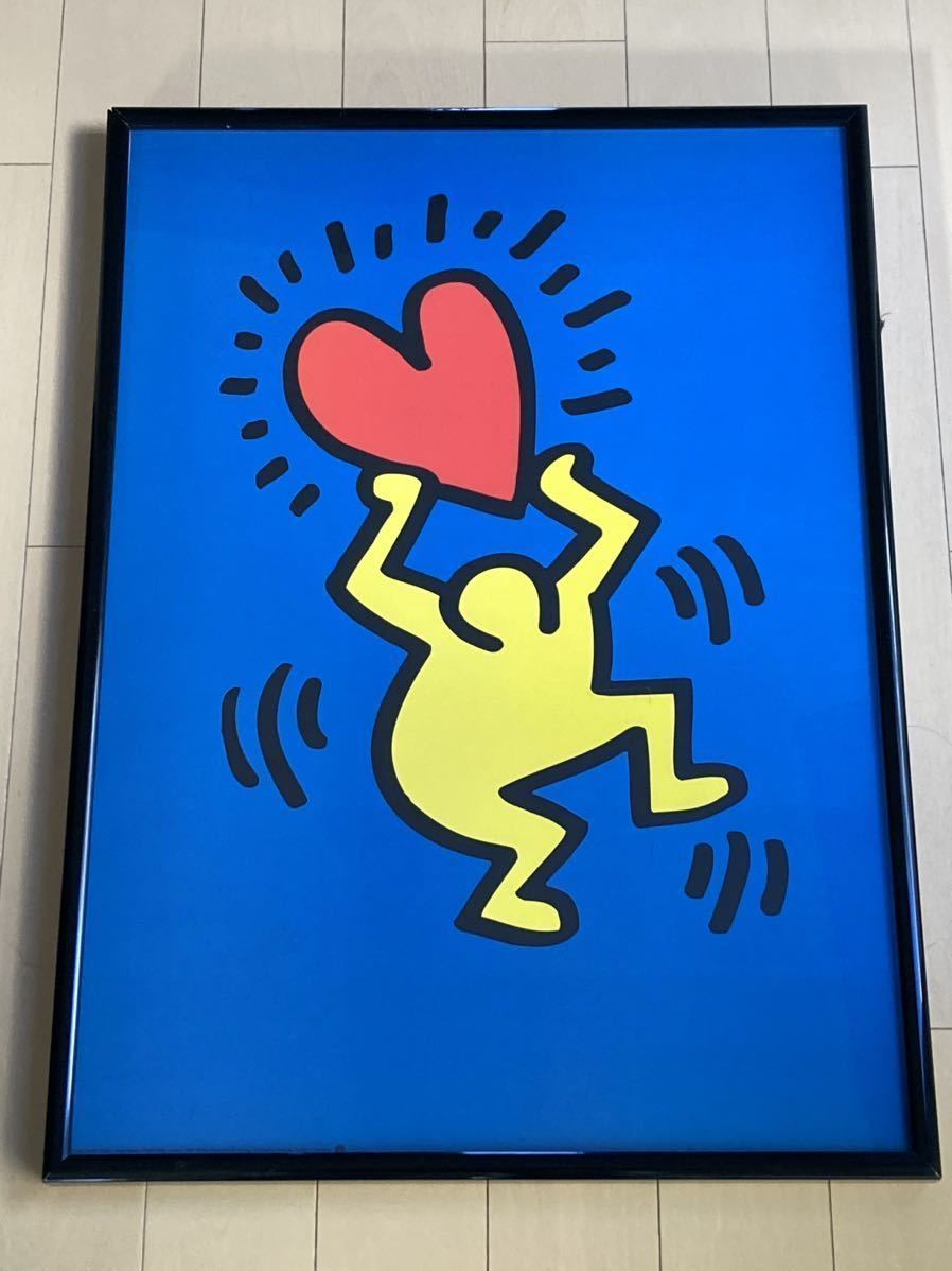 キースヘリング アートポスター (縦約72cm 横約52cm) Keith Haring_画像1