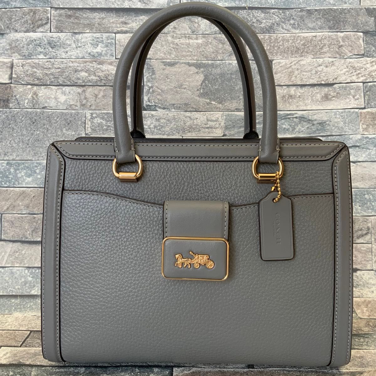 ◆◇◆ 【訳あり品】COACH コーチ グレースキャリーオール ハンドバッグGrace Carryall グレース キャリーオール