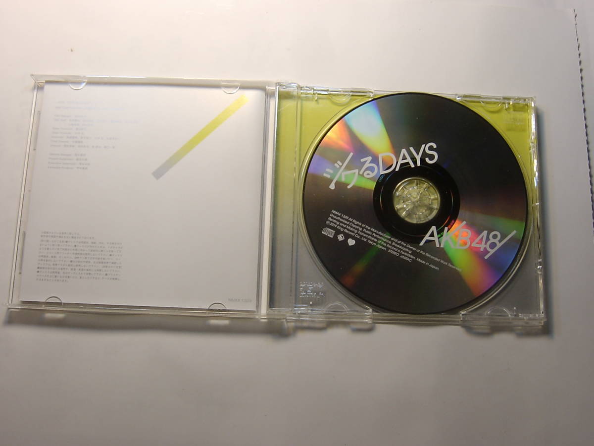 ♪　中古ＣＤ　 AKB48／エーケービー48 ： ジワるdays／ジワるデイズ　（シングル）　♪_画像2