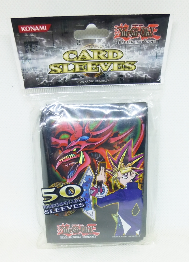 遊戯王 英語版 闇遊戯 & オシリスの天空竜 スリーブ 未開封50枚入り