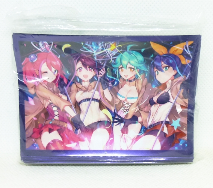 遊戯王ARC-V 四霊使いコス 柚子シリーズ スリーブ ミッドナイトブルー 