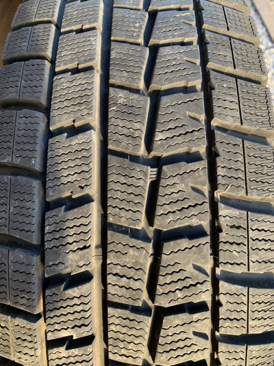 エクストレイル【X-TRAIL】 スタッドレスタイヤ(215/70/R15) DUNLOP WINTERMAX ホイール4本セット_画像4