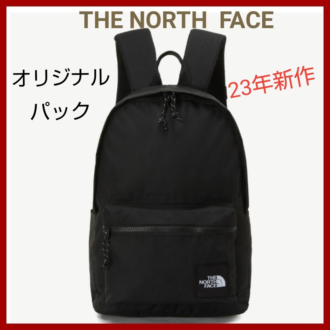 新品】2023新作 ザ ノースフェイス オリジナルパック 黒 新品】2023新作 ザ ノースフェイス オリジナルパック 黒