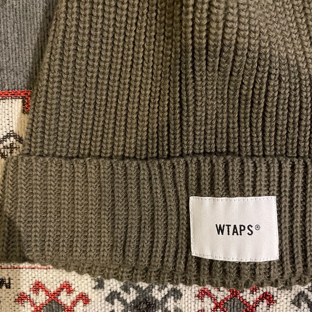 wtaps ニット帽 ビーニー 帽子 ニットキャップ 19ss_画像2