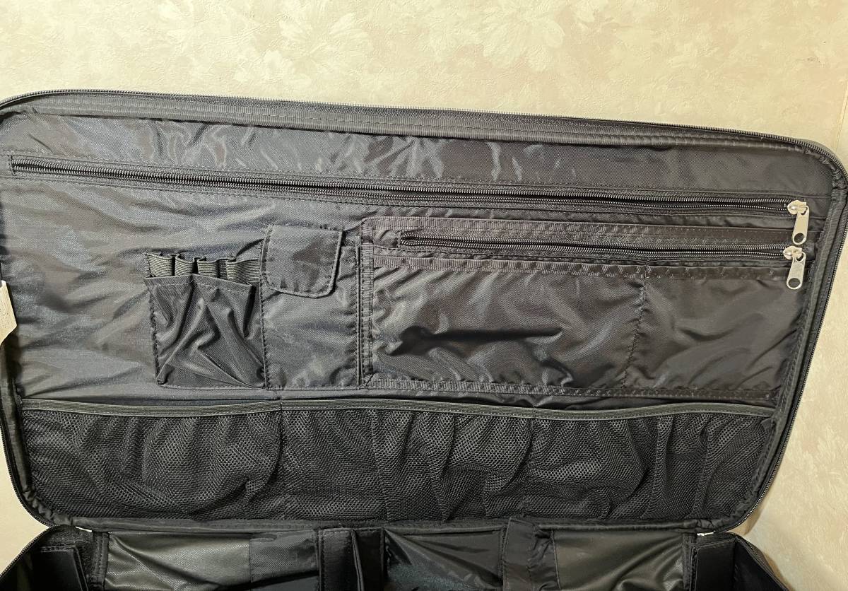 廃盤品 レア NIKE GOLF TRUNK BAG ナイキゴルフ トランクバッグ TG0090 ブラック ソフトバッグ 2007年製 0119-01_画像2