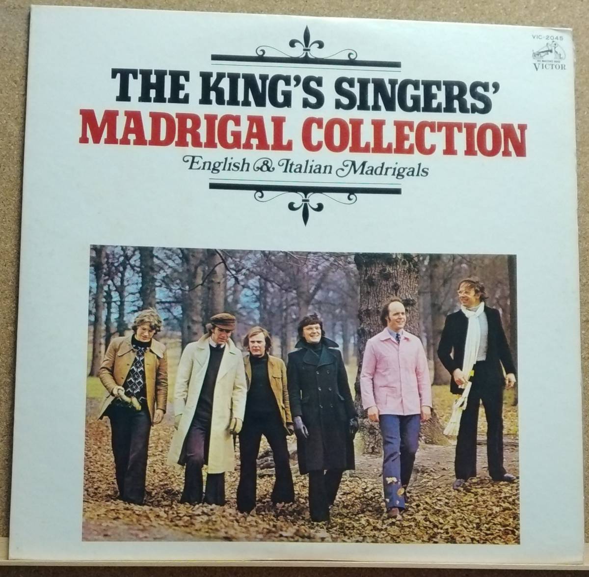 LP(’77年盤・VIC-2045・声楽ポップスグループ) キングズ・シンガーズ THE KING'S SINGERS' / 超絶のコーラス 【同梱可能６枚まで】060127_画像1