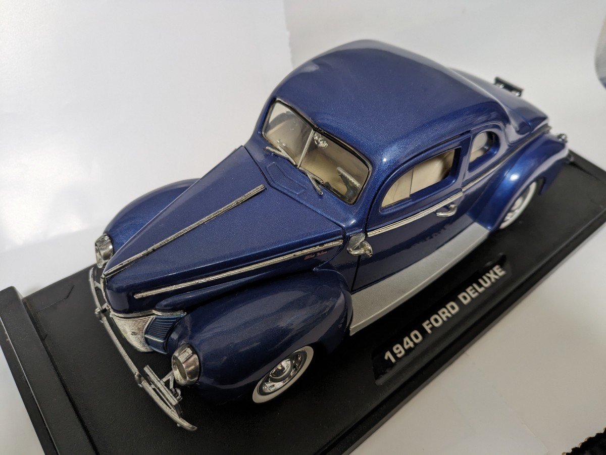 MOTOR MAX 1/18 1940 FORD DELUXE COUPE フォード デラックス クーペ_画像2