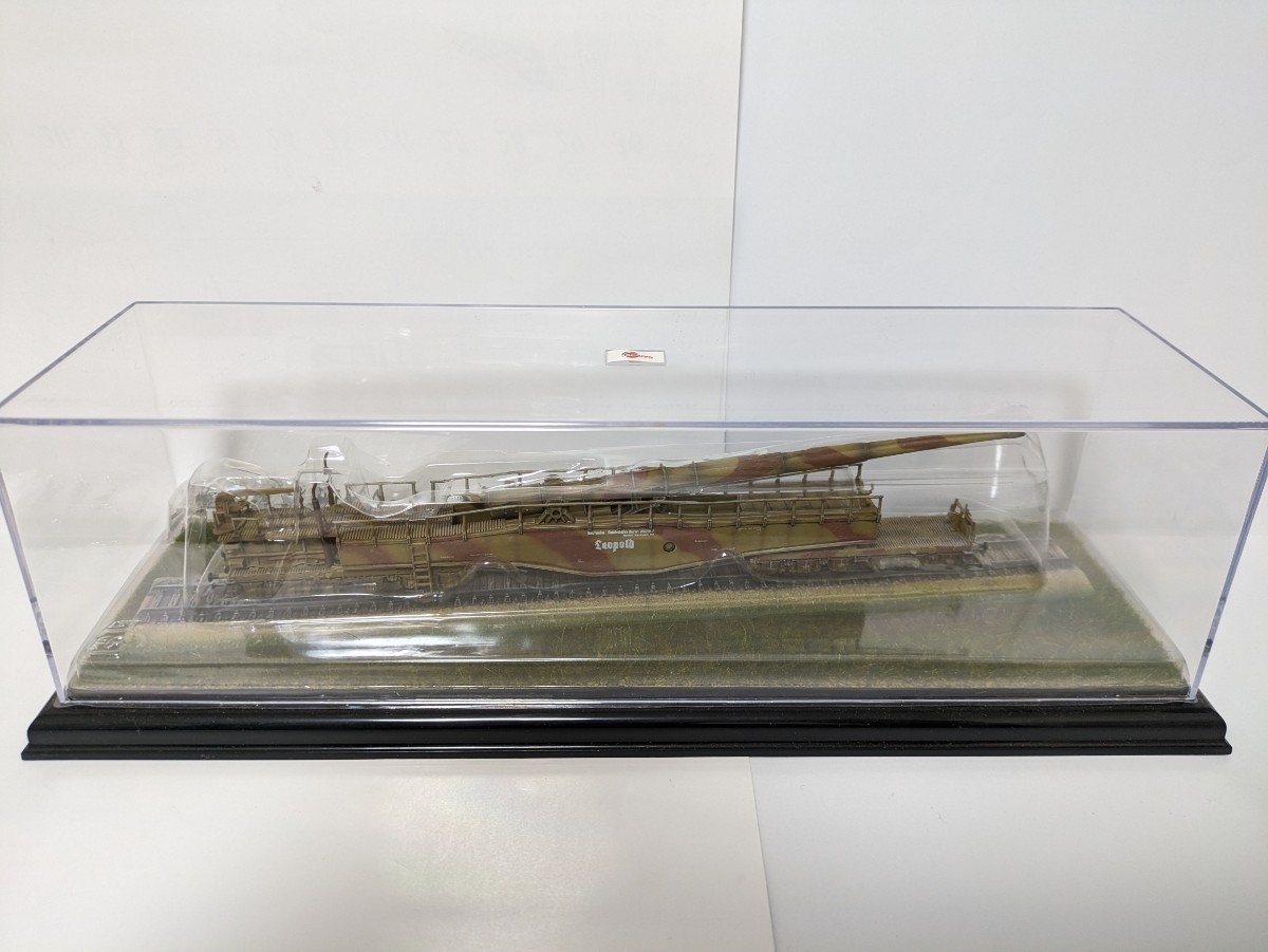  DRAGON ドラゴン 1/144 German Railway Gun 28cm K5(E) LEOPOLD ドイツ 列車砲 レオポルド クリアケース未開封品_画像6