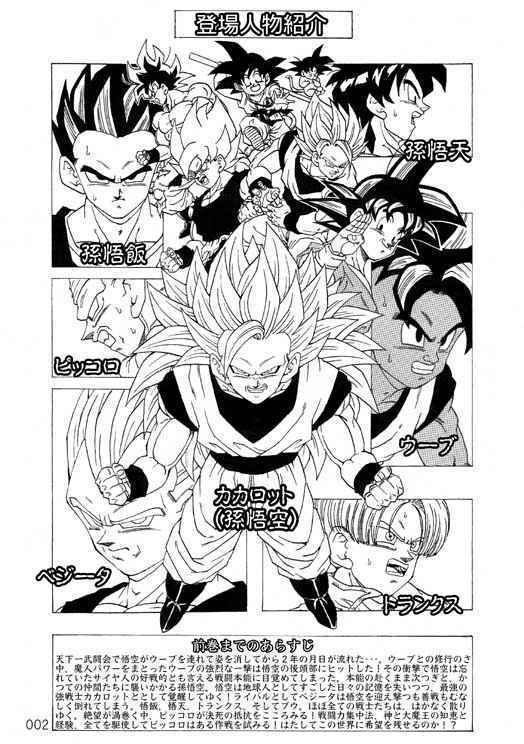 「その後のDB 真 DB AFTER 巻十 10巻」 モンキーズ　ヤングじじい　ドラゴンボール同人誌　Ａ５ 72p_画像3