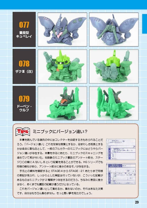 「塩ビ魂極彩～SDガンダムフルカラー編Vol.1～」vinyl chloride　同人誌　ガシャポン　SDガンダム　Ａ４ 160p_画像3