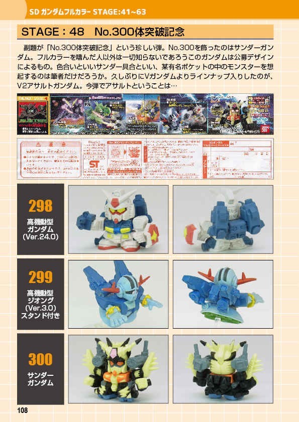 「塩ビ魂極彩～SDガンダムフルカラー編Vol.1～」vinyl chloride　同人誌　ガシャポン　SDガンダム　Ａ４ 160p_画像9