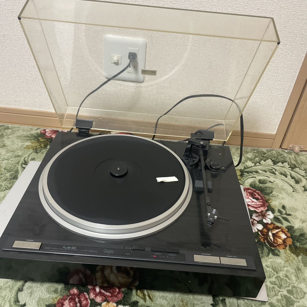 通電動作　日立ローディLO-DレコードプレーヤーHT-500MkⅡ_画像2