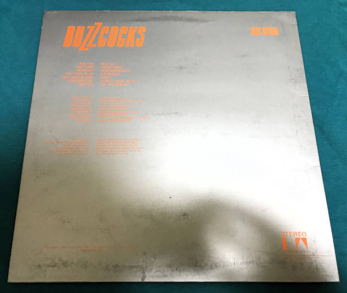 LP●Buzzcocks / Another Music In A Different Kitchen UKオリジナル盤 UAG 30159 PORKY PRIME CUT刻印_画像2