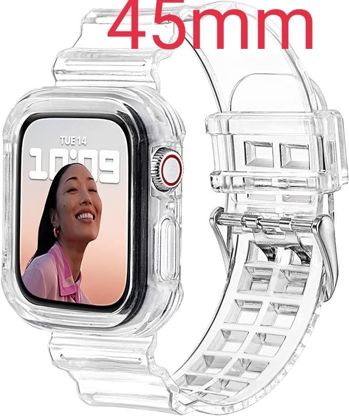 товар ограничен! Compatible bruApple Watch частота 45mm ударопрочный высококачественный TPU защитный корпус край защита Apple часы частота iWatch Series 9
