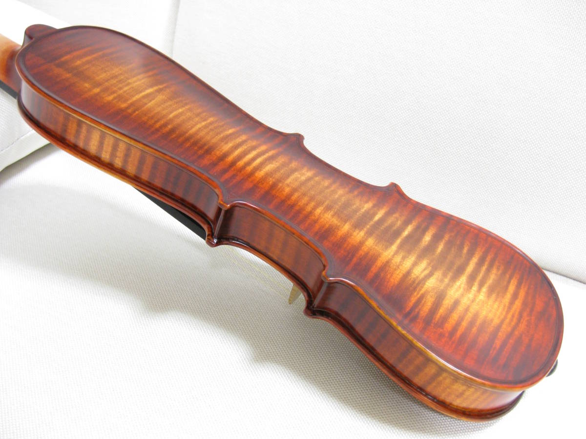 [ старый музыкальные инструменты ] небольшая сумочка * скрипка основной -тактный lati Balius модель 4/4 комплект 