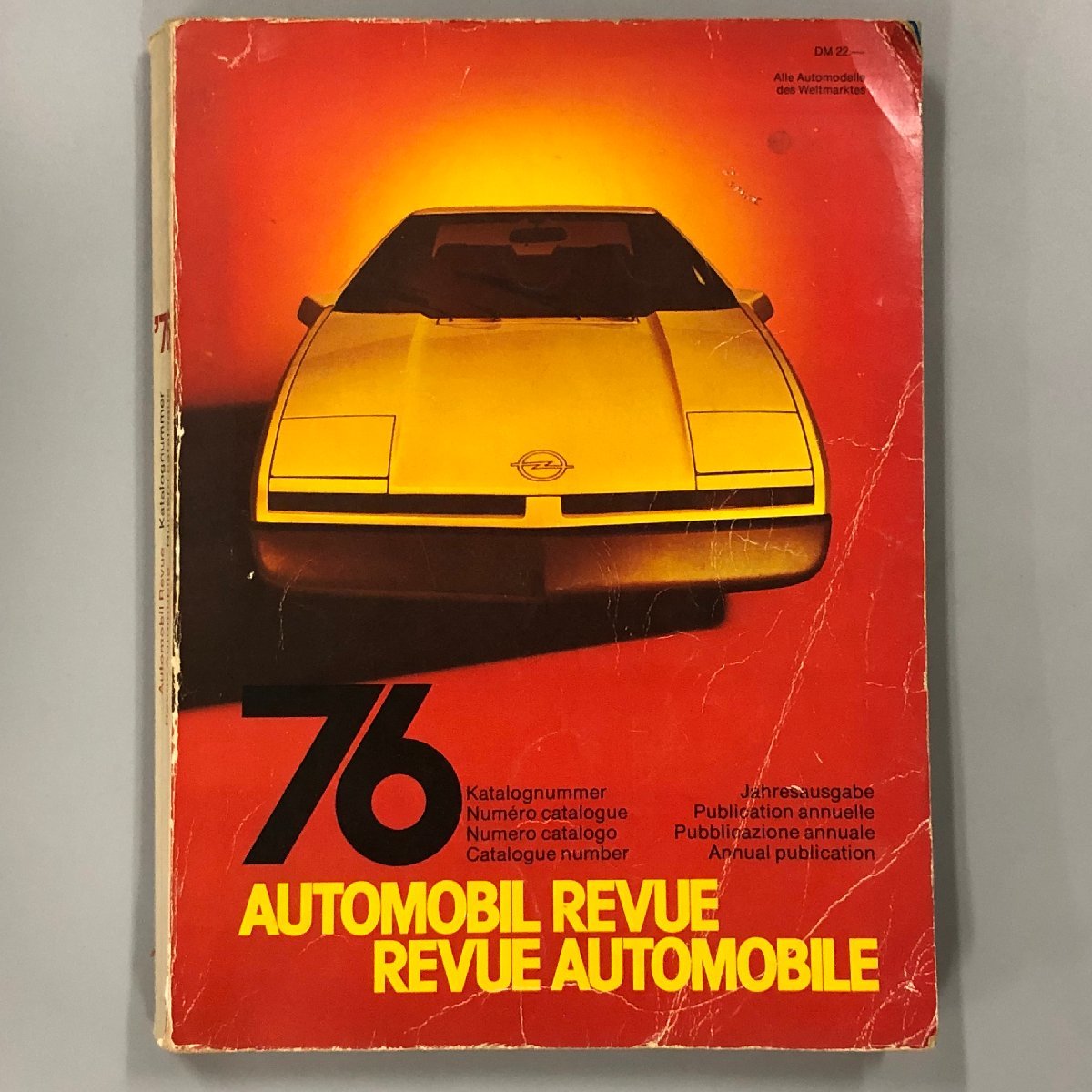 [Automobil Revue 1976 ] automobile Revue FIAT Ferrari Datsun alfa romeo honda