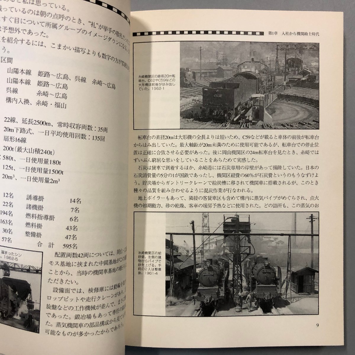 『 鉄路100万キロ走行記 』宇田賢吉 グランプリ出版_画像5