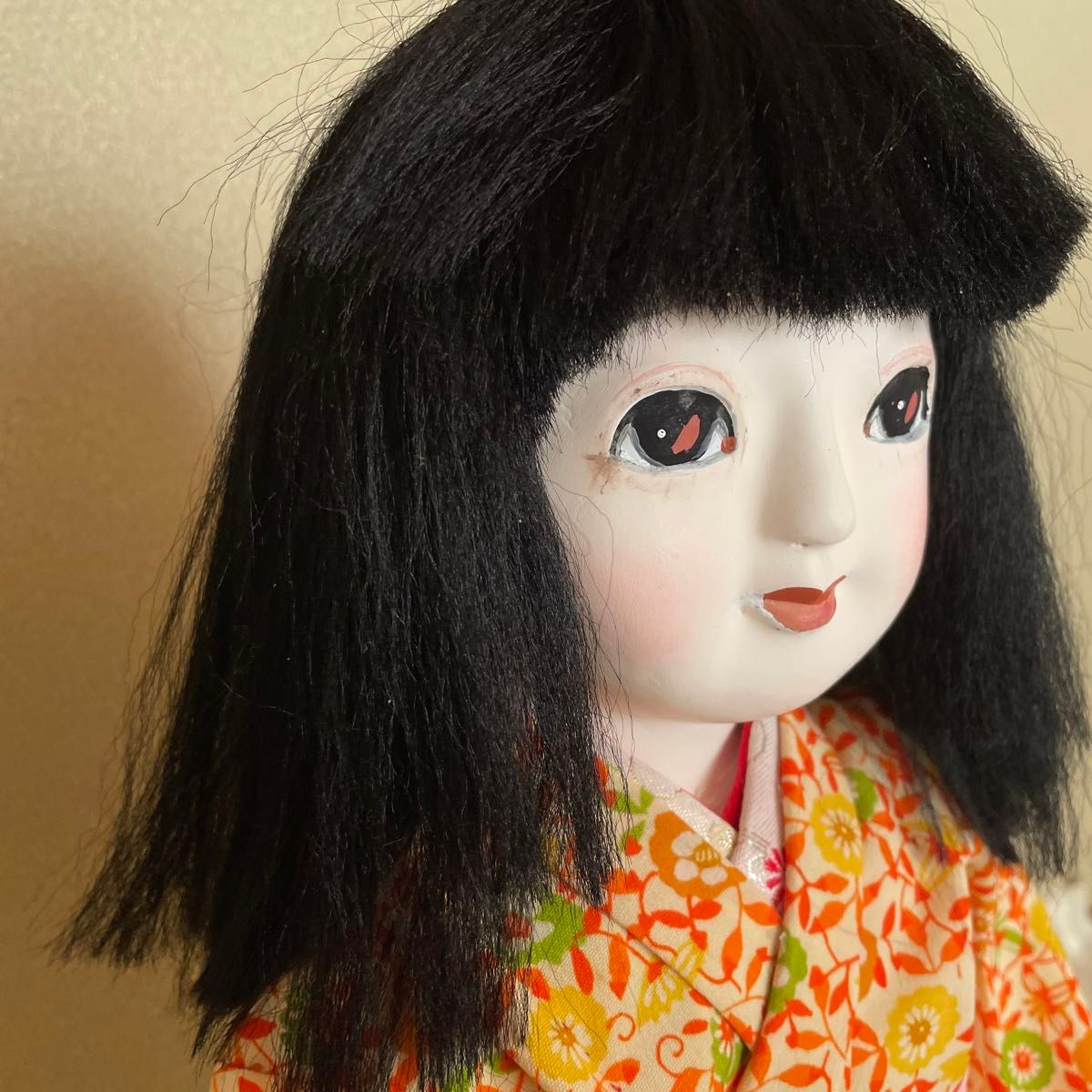 日本人形 市松人形 傘・まり付き 女の子 レトロ アンティーク 日本人形 市松人形 傘・まり付き 女の子 レトロ アンティーク