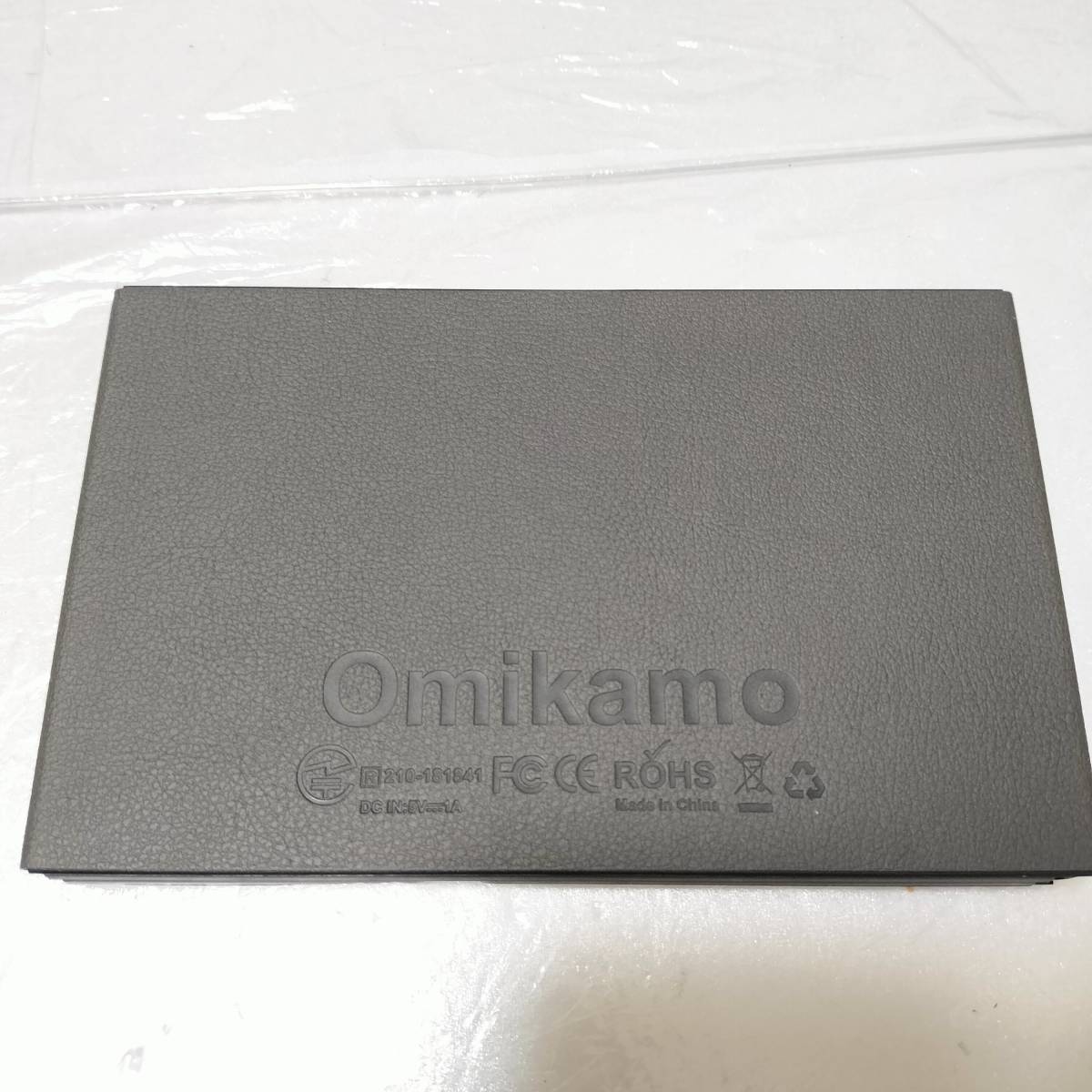 【1円オークション】 Omikamo B099 キーボード 折り畳み式 ワイヤレス キーボード テンキー付き 無線 軽量 TS01A002607_画像4