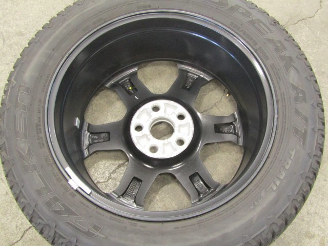 ② [27J] トヨタ純正 AXAH54 RAV4 アドベンチャー オフロード 18×7J+35 PCD114.3-5H【23年製】ファルケン WILDPEAK A/T 225/60R18 1本の画像3