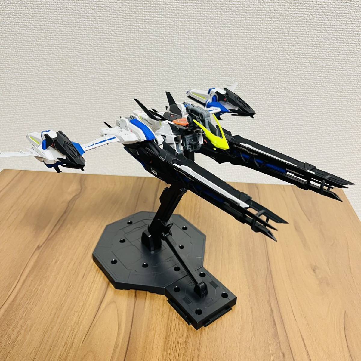 1円 ジャンク 完成品 バンダイ ガンプラ 1/100 MG ライジンストライカーパック 機動戦士ガンダム SEED ECLIPSE マスターグレード_画像1