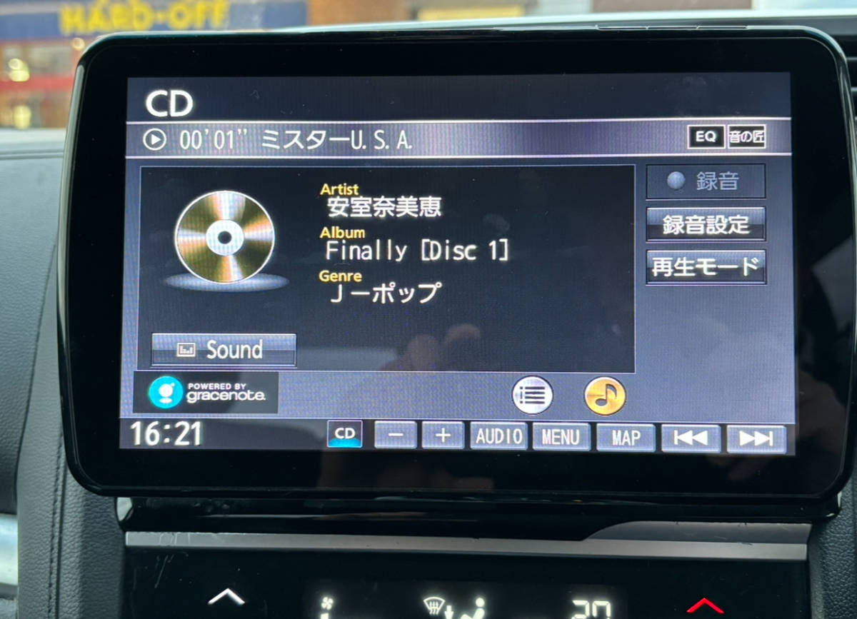 Panasonic パナソニック 9型フローティングSDナビ CN-F1DVD _画像6